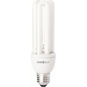 Lâmpada Eletrônica 3U de 20 Watts e 2700K - 04531 - OUROLUX
