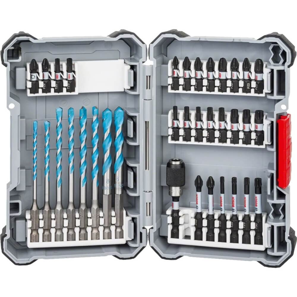 Imagem do produto Kit de Pontas e Brocas Impact Control 35 Peças - 2608577147 - BOSCH