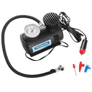 Compressor de Ar Portátil com 300 psi para Carros de 12 Volts e 50 Watts - 42330001 - TRAMONTINA