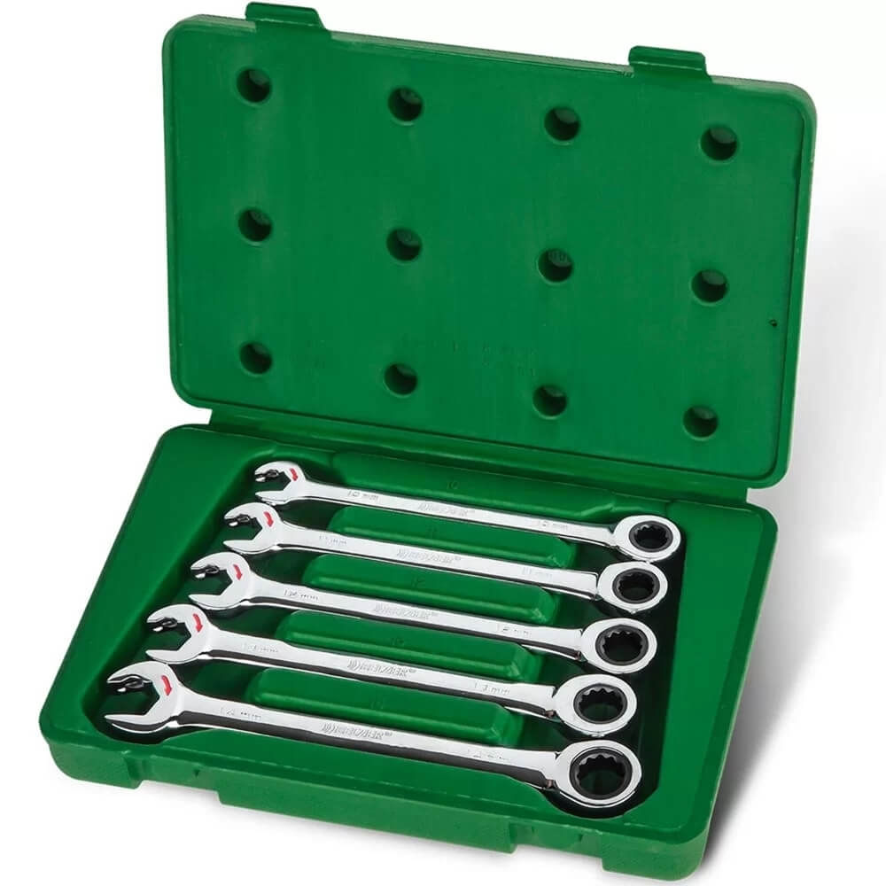 Imagem do produto Jogo de Chave Combinada Speedy com Catraca 5 Peças - 8555BJ - BELZER