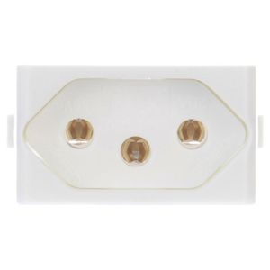 Módulo Tomada 20 Amperes 250 Volts Branco Lunare - PRM4731 - SCHNEIDER