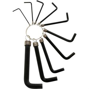 Chave Allen 1,5 a 10mm com 10 Peças - 8216 - BRASFORT