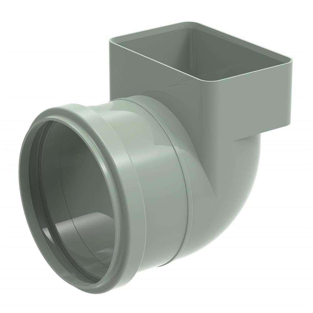 Imagem do produto Joelho 90° Transição Aquapluv Esgoto Retangular 100X65X100mm - 32196071 - TIGRE