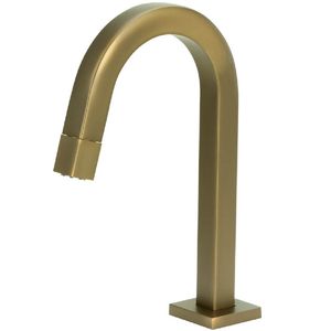 Torneira de Mesa Baixa Quadrada Golden 22mm 1/4 de Volta para Lavatório 1259 - 773138 - STOC