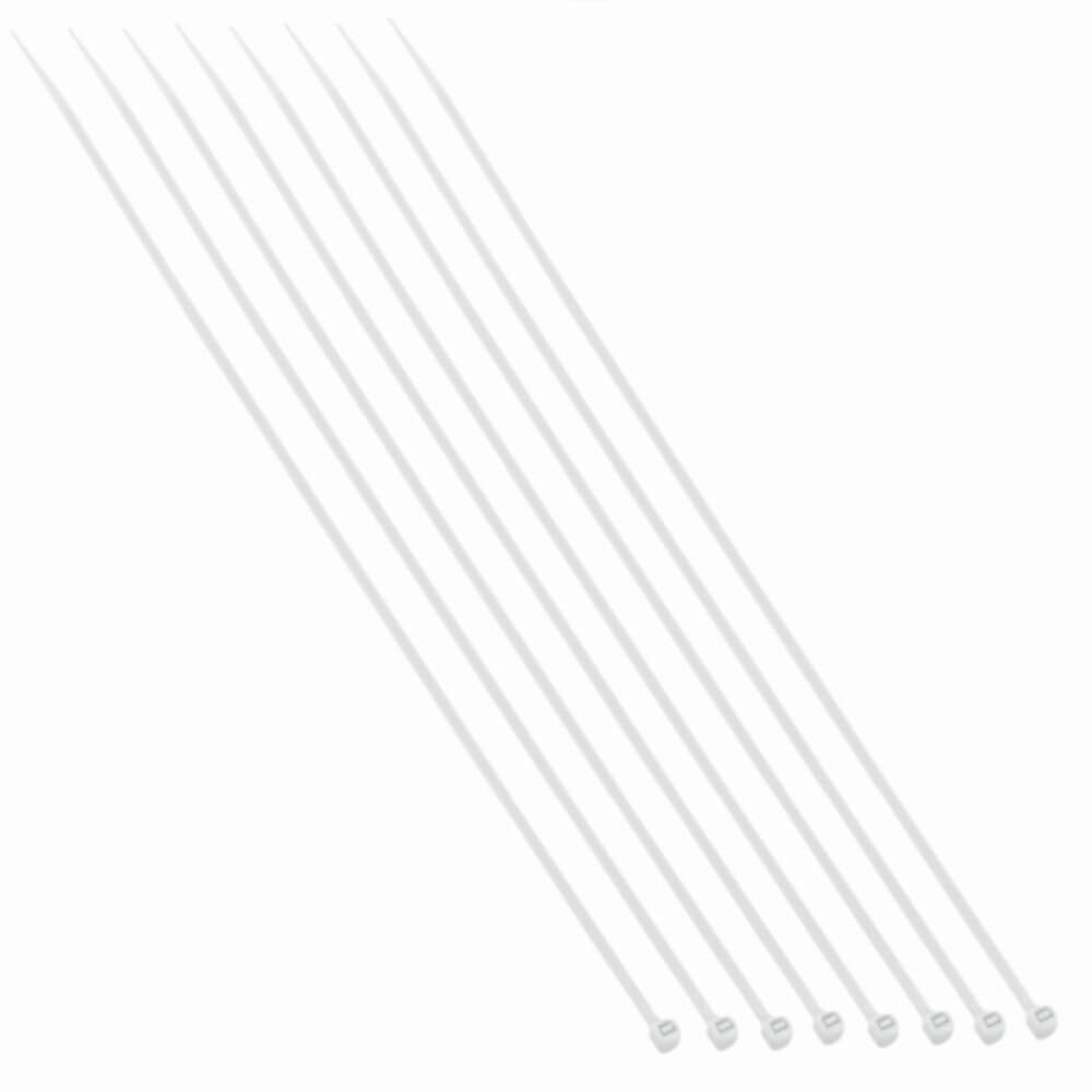 Imagem do produto Abraçadeiras de Nylon Branca 4.8x400mm com 100 Unidades - 8640 - BRASFORT