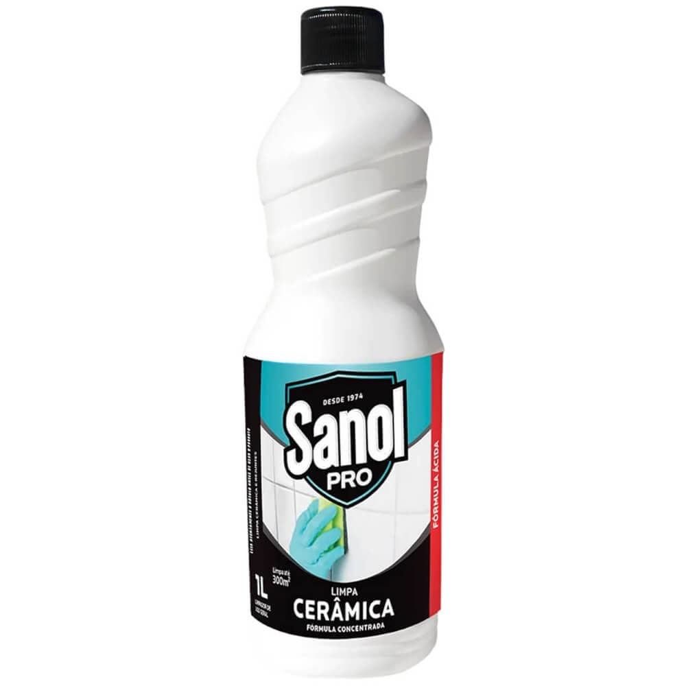 Imagem do produto Limpa Cerâmica Pro 1 Litro - 9082 - SANOL