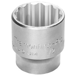 Soquete Estriado Encaixe 1/2"" 1.3/16"" - 44834115 - TRAMONTINA
