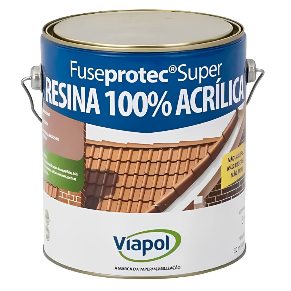Imagem do produto Resina Acrílica Fuseprotect Super Brilhante 3,6 Litros - V0510718 - VIAPOL
