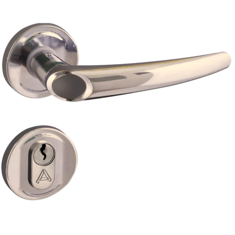 Imagem do produto Fechadura Joy 2600/63 Externa Inox Polido - 083564 - ALIANÇA