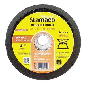 Rebolo Cônico 4x2"" C120MB - 10920 - STAMACO