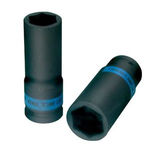 Soquete de Impacto Extra Longo 1/2"" 19mm - 443519 - KING TONY