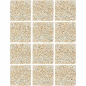 Feltro Sintético para Móveis Leves Scotch Quadrado Marrom Médio 12 Unidades - HB004262661 - 3M
