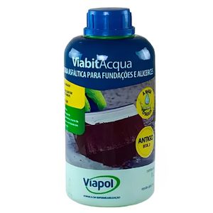 Pintura Asfáltica Acqua 1 Litro Viabit - V03114366 - VIAPOL