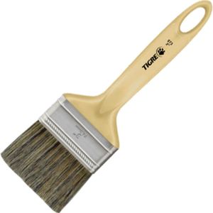 Trincha Dupla Cerda com Filamento Gris de 3” 573 - 60573012 - PINCÉIS TIGRE