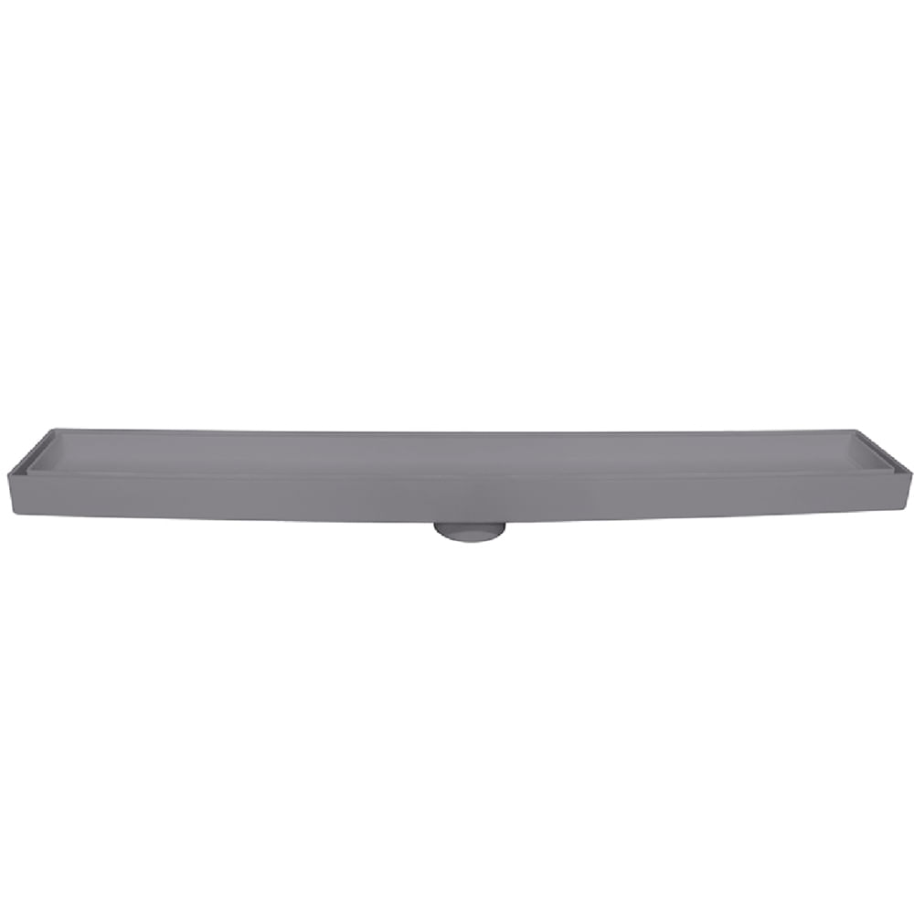 Imagem do produto Ralo Invisível Linear com 5x70cm Cinza - 1713 - ESTRELA