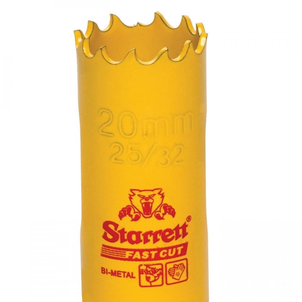 Imagem do produto Serra Copo Bi-Metal 25/32"" 20mm - FCH2532-G - STARRETT
