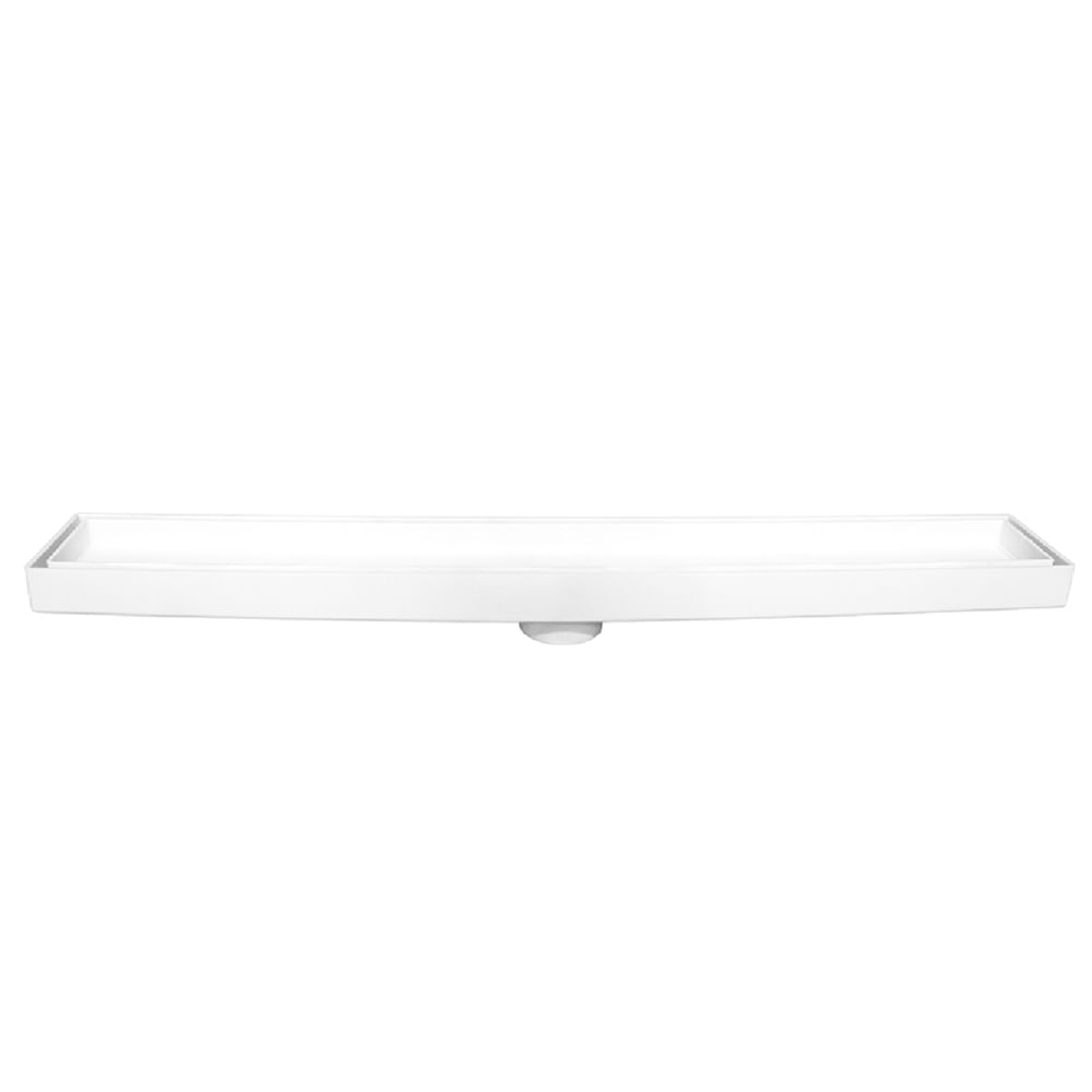 Imagem do produto Ralo Invisível Linear com 5x90cm Branco - 1717 - ESTRELA
