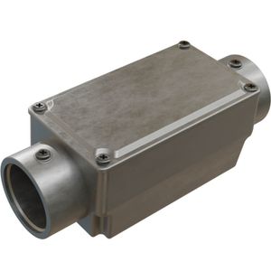 Caixa de Derivação Fixa Conduletzel sem Pintura Tipo C de 1.1/4"" com Tampa - E012020055 - WETZEL