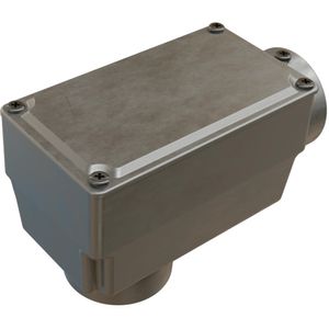 Caixa de Derivação Fixa Conduletzel sem Pintura Tipo LB de 2"" com Tampa - E012040075 - WETZEL