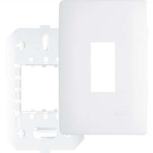 Placa com Suporte 4""x2"" 1 Módulo Vertical - 3634 - FAME
