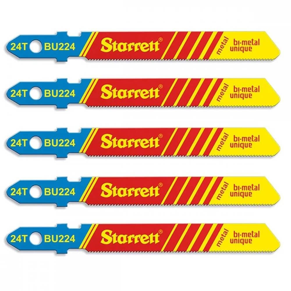 Imagem do produto Serra Tico-Tico Bi-Metal 50mm 24 Dentes - BU224 - STARRETT