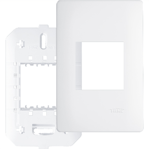 Placa com Suporte 4""x 2"" 2 Módulos - 3635 - FAME