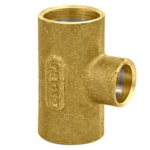 Tê de Latão com Solda B22""xB22""xB22"" - 02.9.46.0002.02 - RAMO