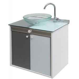 Gabinete com Cuba Cris Duo 62,5x40x67cm - 000902-4 - CRIS-METAL