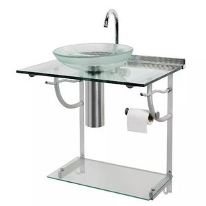 Lavabo com Cuba Cris Space 62,5x43,5x74,5cm - 000947-4 - CRIS-METAL
