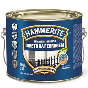 Esmalte Sintético Antiferrugem Hammerite Brilhante 2,4 Litros Ouro - 5209166 - CORAL