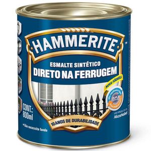Esmalte Sintético Antiferrugem Hammerite Brilhante 800ml Ouro - 5209167 - CORAL