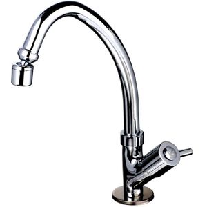 Torneira de Mesa Tubo ABS 1/4 de Volta Bica Móvel para Pia - 760599 - STOC