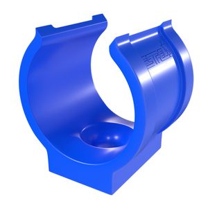 Abraçadeira em PVC de Impacto para Tubo 1"" Azul - 2020 - ESTRELA