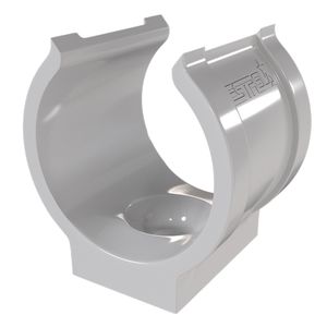 Abraçadeira em PVC de Impacto para Tubo 1"" Prata - 2032 - ESTRELA