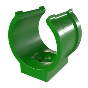 Abraçadeira em PVC de Impacto para Tubo 1/2"" Verde - 2036 - ESTRELA