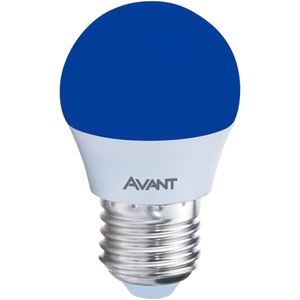 Lâmpada Led Bolinha Azul 4 Watts Bivolt - 168795272 - AVANT