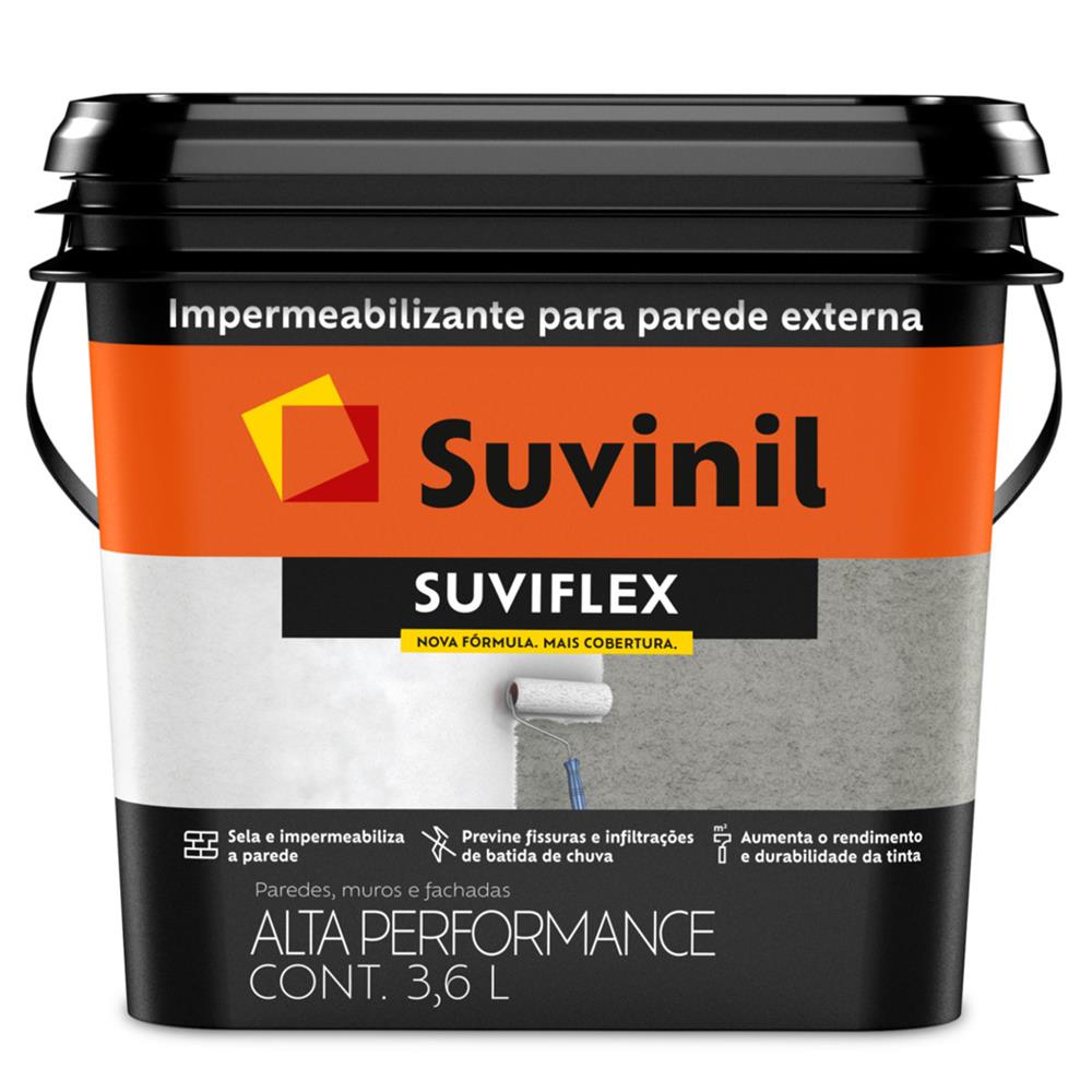 Imagem do produto Impermeabilizante Suviflex 3,6 Litros - 50581824 - SUVINIL