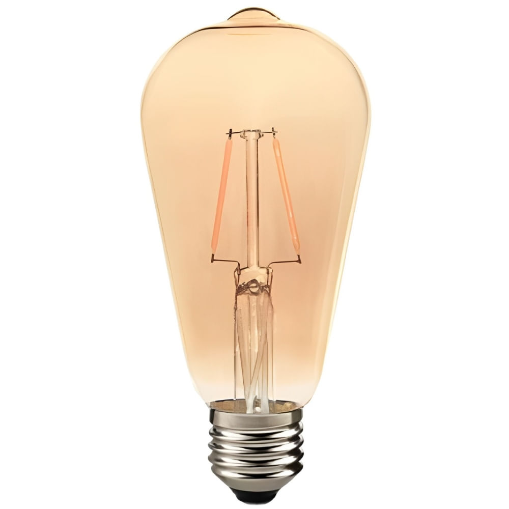 Imagem do produto Lâmpada Led Retrô Pera ST64 2200K Dimerzível 4 Watts 110 Volts - 180137152 - AVANT