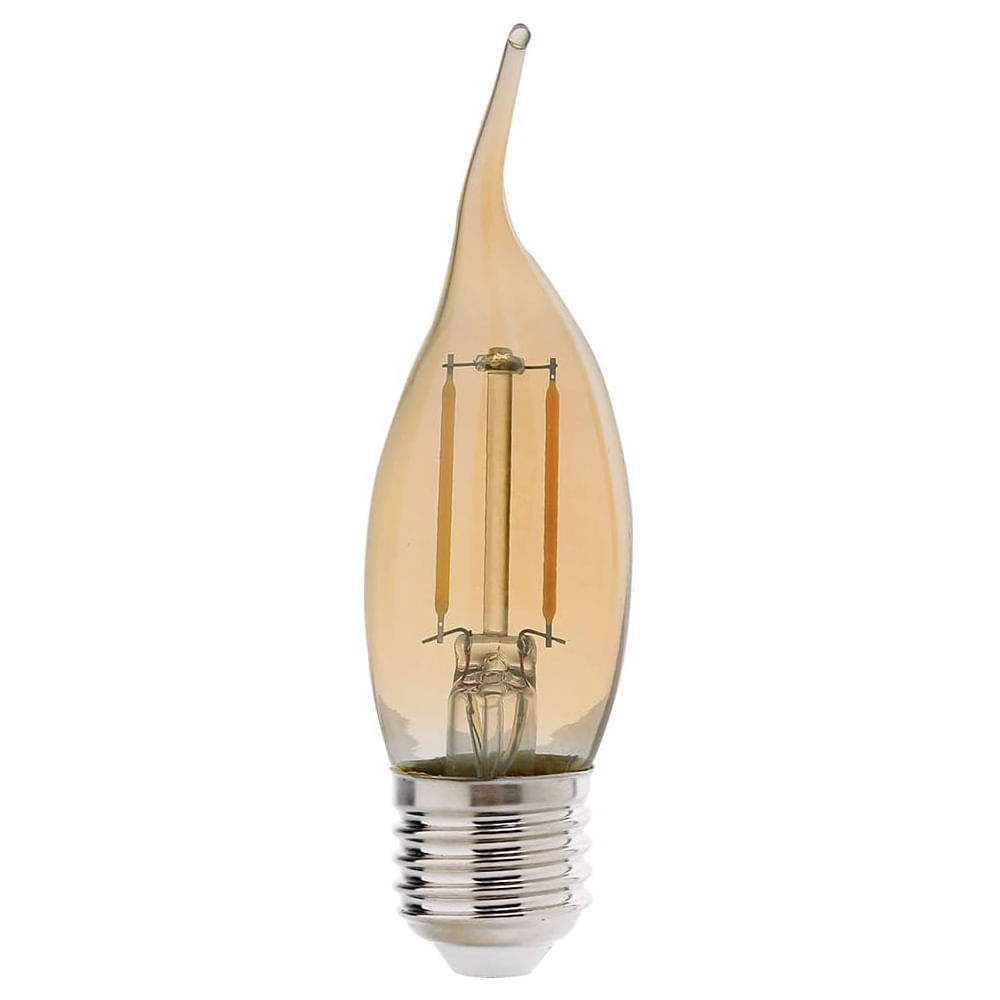 Imagem do produto Lâmpada de Led Retrô Vela Chama 2200K 4 Watts 110 Volts - 180197156 - AVANT