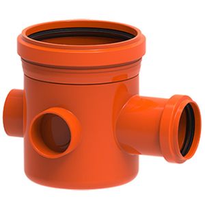 Corpo para Caixa Sifonada Esgoto Redux 100x150x50mm Laranja - 100002859 - TIGRE