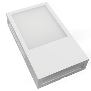 Arandela De Led Cube Branco Fosco 6500K 12 Watts BIVOLT - 341271378 - AVANT