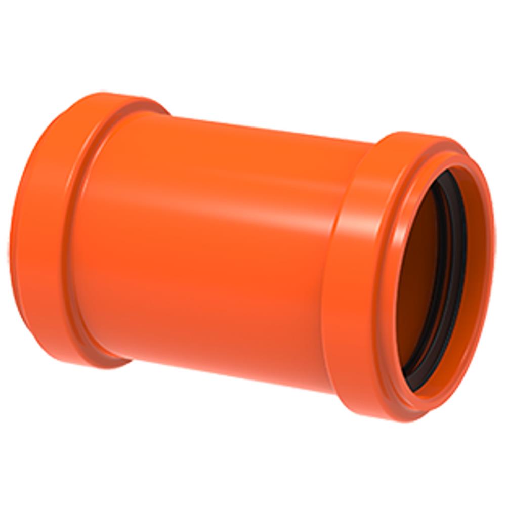 Imagem do produto Luva de Correr Esgoto Redux DN50mm Laranja - 100002840 - TIGRE