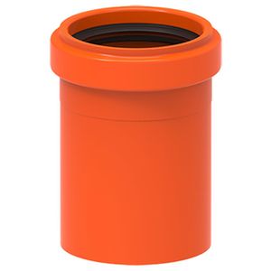 Luva Simples Esgoto Redux DN50mm Laranja - 100002845 - TIGRE