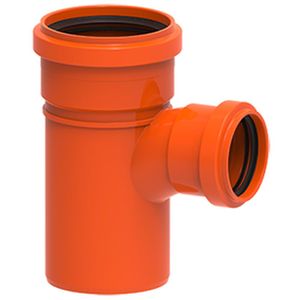 Tê 90º Graus Esgoto Redux DN40mm Laranja - 100002850 - TIGRE