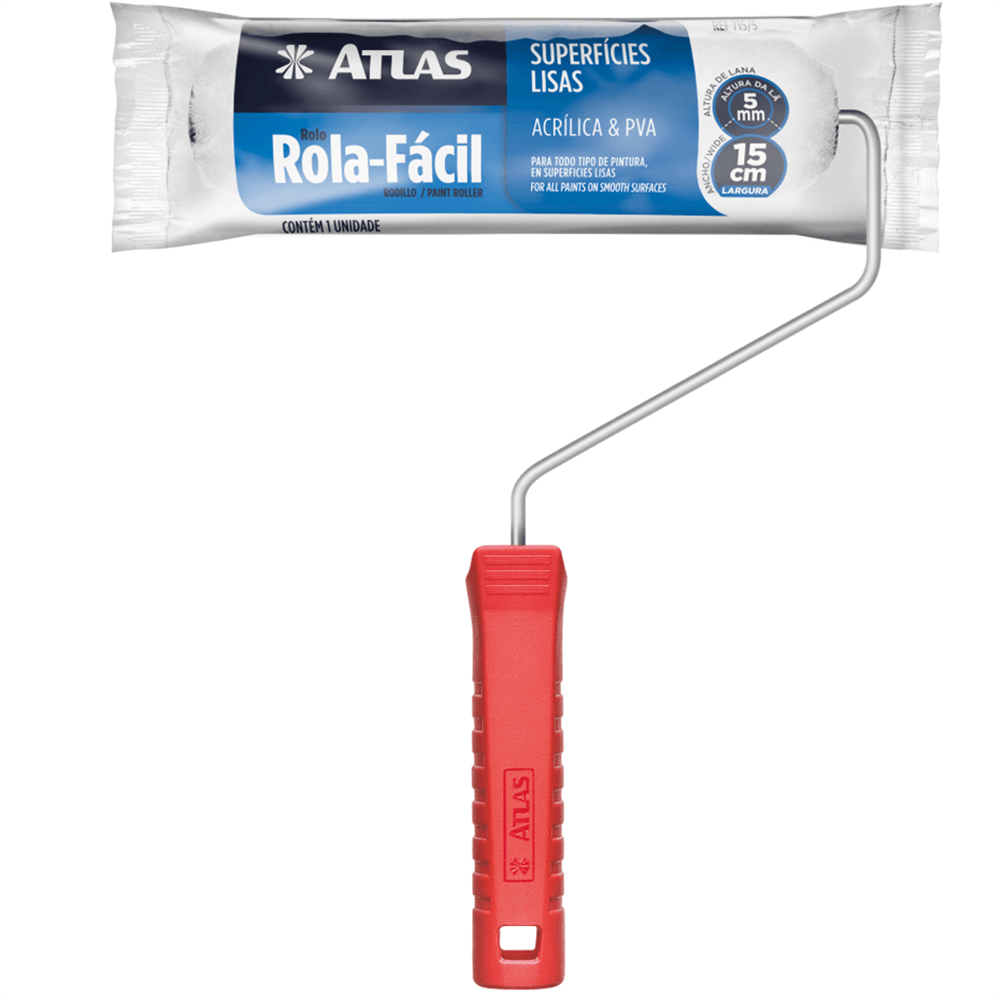 Imagem do produto Rolo Rola Facil 15cm Alta Manta 5mm - 715/5 - PINCEIS ATLAS