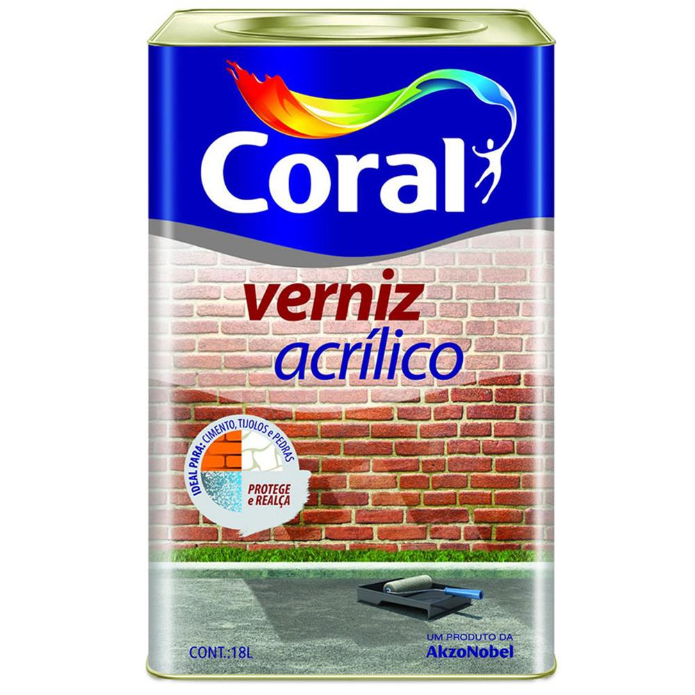 Imagem do produto Verniz Acrílico Incolor 18 Litros - CORAL