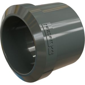 Bucha Redonda Eletroduto S/R Cinza 1x3/4"" - E015400015 - WETZEL