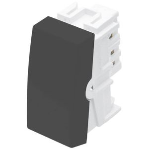 Módulo Interruptor Simples Habitat Black 16 Amperes 250 Volts - 4027 - FAME