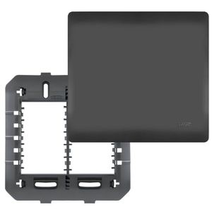 Placa 4x4 com Suporte Cega Habitat Black - 4077 - FAME