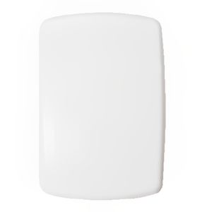 Placa 4x2 Cega com Suporte Branco - DC-8100/34 - DICOMPEL